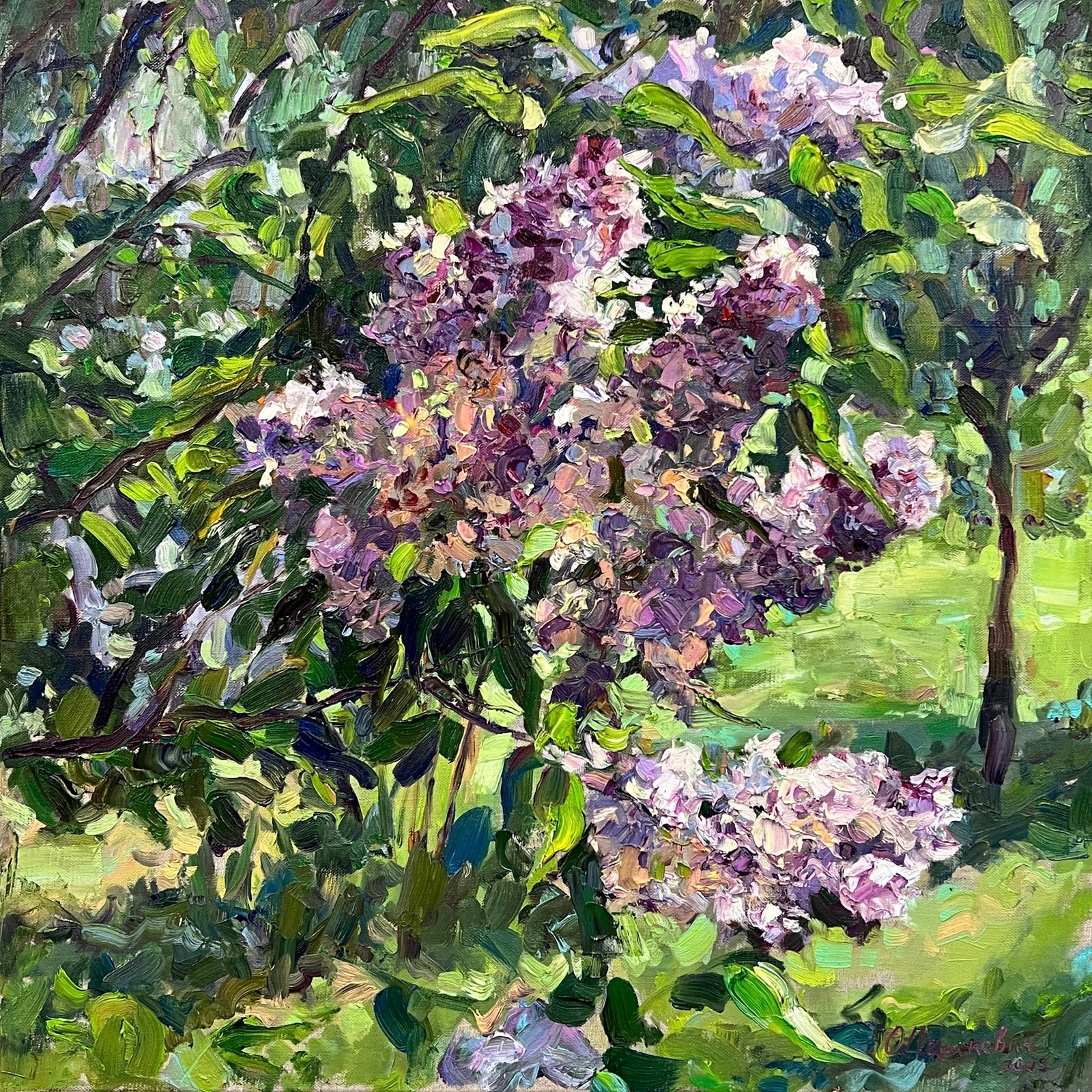 Artwork: Lilac by Olha Dashkevych